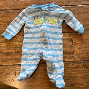 Little brother footie pj